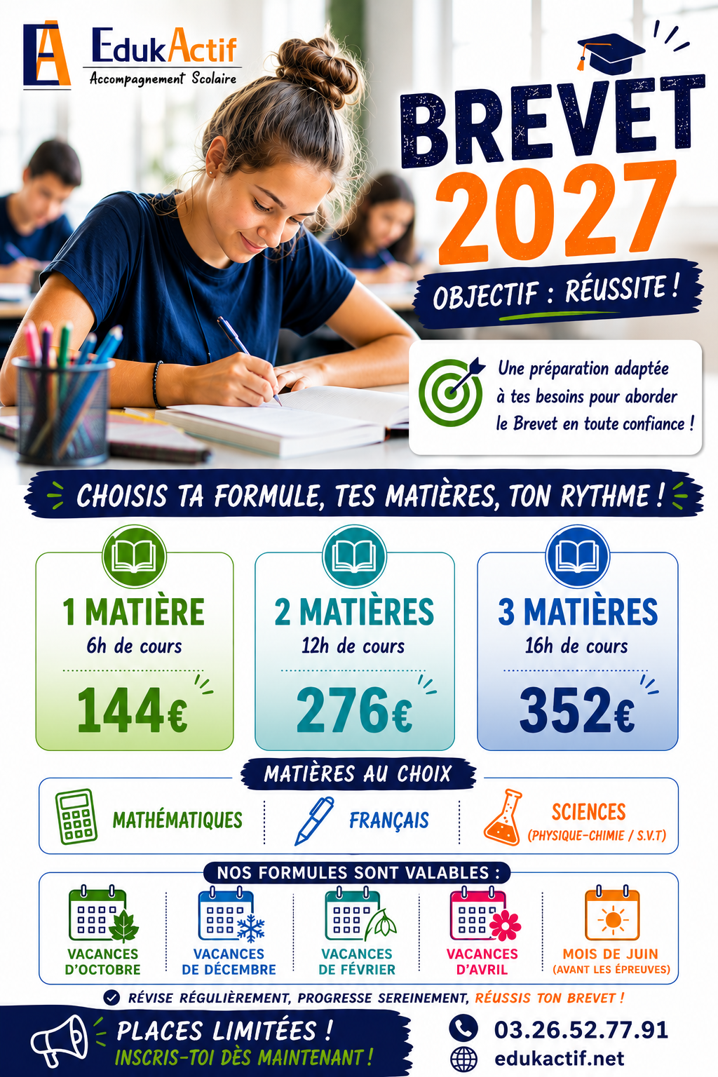 Préparation Brevet 2027 Eduk Actif