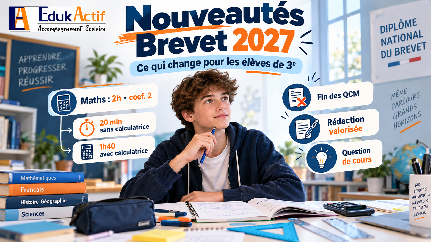 Nouveautés Mathématiques Brevet 2027 Eduk Actif