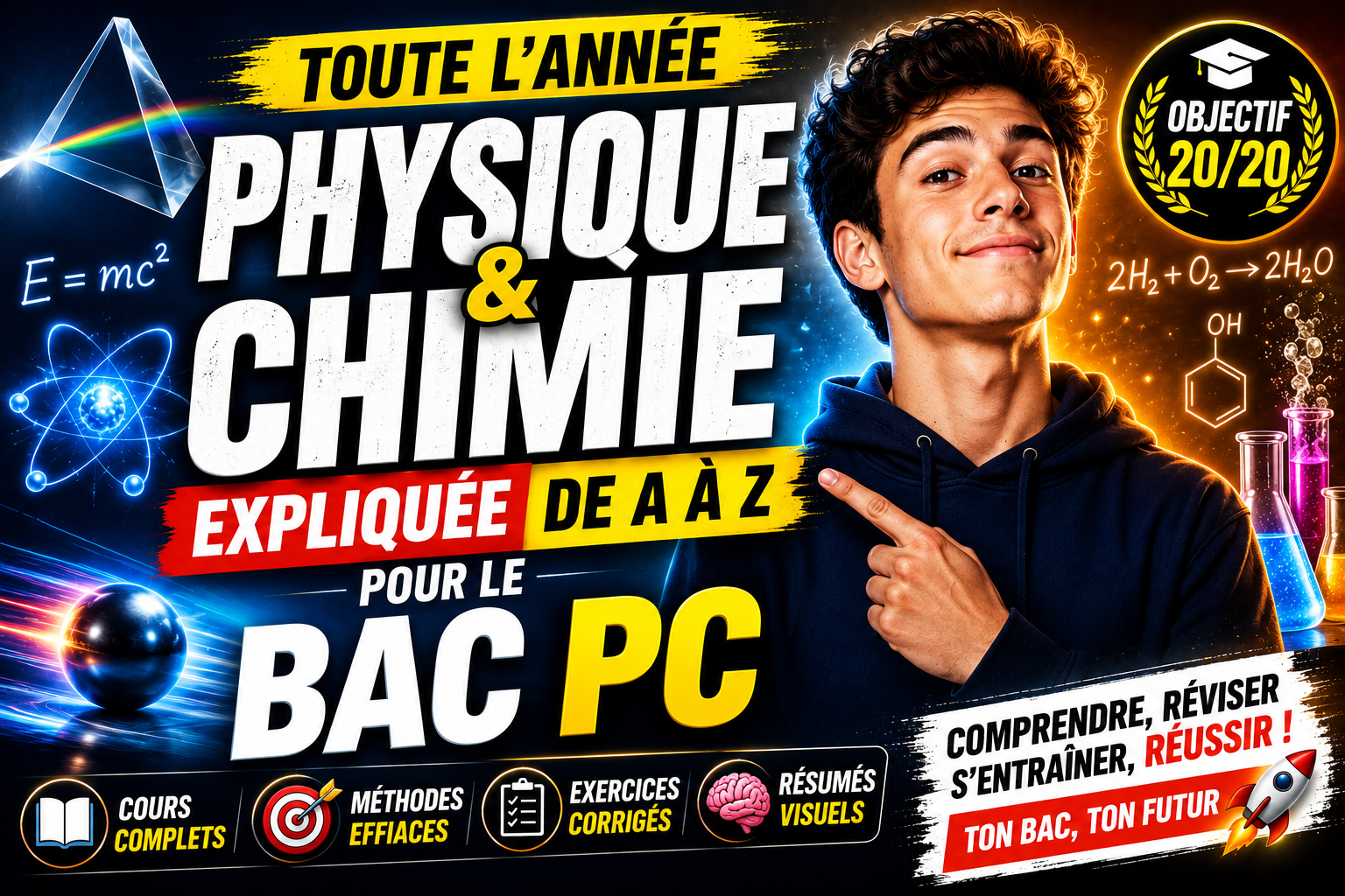 Toute la Physique-Chimie pour préparer le Bac - Eduk Actif